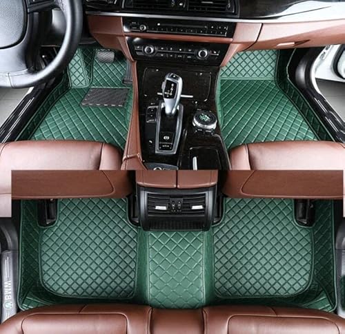 ZPXJSM Maßgeschneiderte Auto-Fußmatten, passend für 95% Limousine, SUV, Sportwagen, vollständige Abdeckung, Allwetter-Fußmatten (Bildfarbe 17) von ZPXJSM