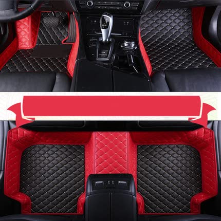 ZPXJSM Maßgeschneiderte Auto-Fußmatten, passend für 95% Limousine, SUV, Sportwagen, vollständige Abdeckung, Allwetter-Fußmatten (Bildfarbe 20) von ZPXJSM