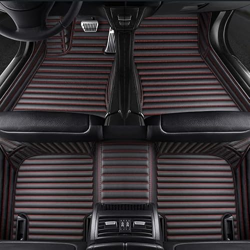 ZPXJSM Maßgeschneiderte Auto-Fußmatten, passend für 95% Limousine, SUV, Sportwagen, vollständige Abdeckung, Allwetter-Fußmatten (Bildfarbe 8) von ZPXJSM