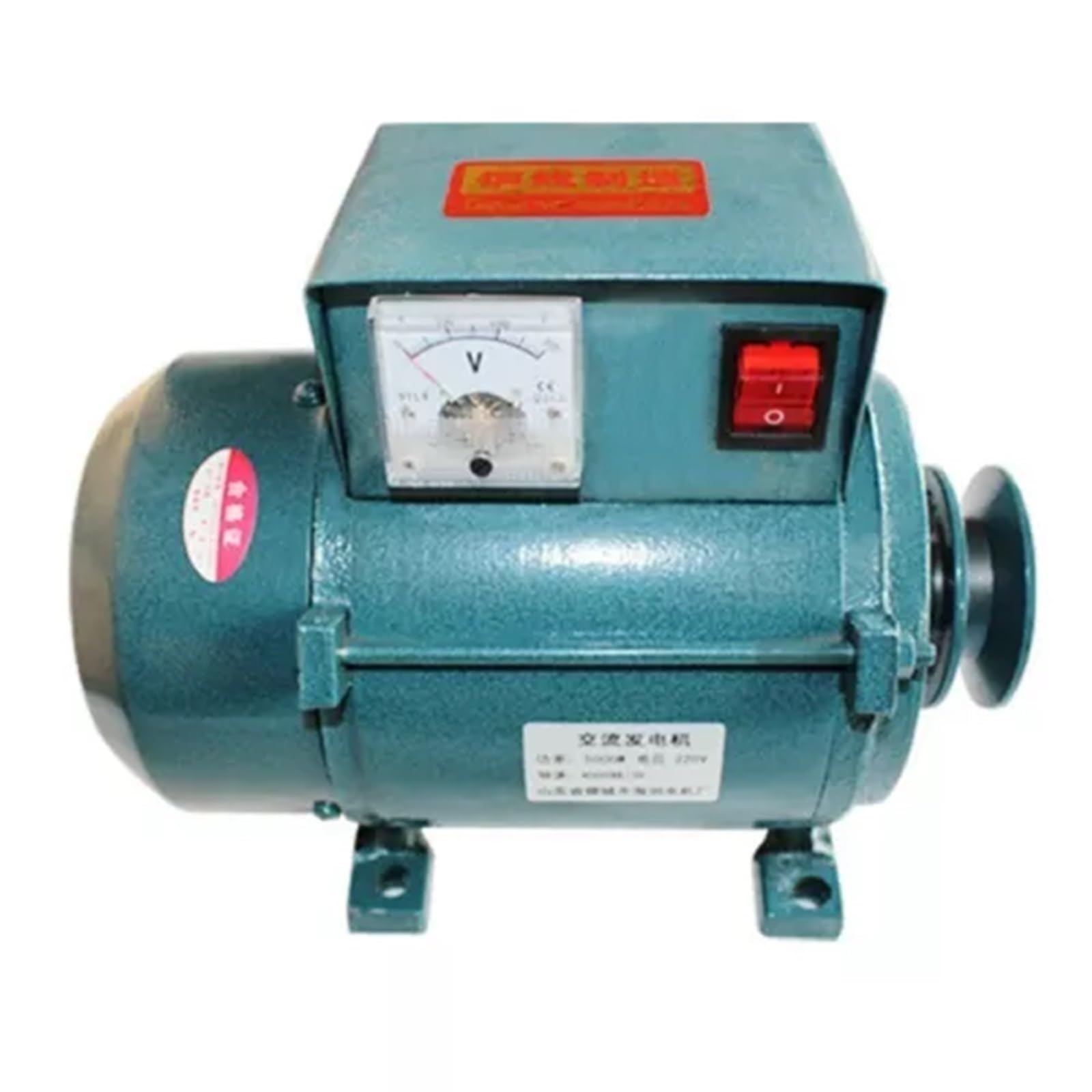 7000W 220V Reiner Kupferdraht Kleiner Generator Benzinmotor Permanentmagnet Bürstenloser Riemen Dieselmotor Beleuchtung Generator 7000W 220V Reiner Kupferdraht Kleiner Generator Benzinmotor Permanentmagnet Bürstenloser Riemen Dieselmotor Beleuchtung Generator von ZQIRUIQZ