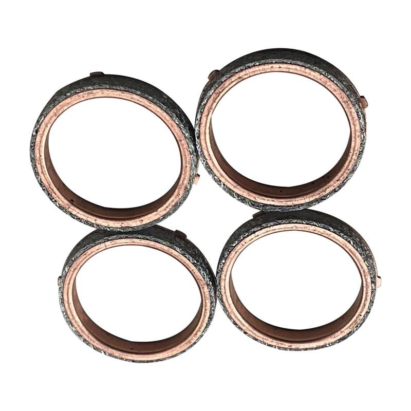 33x41,5x5 Auspuffrohrdichtung for GD250N GD250Ri nackt GF125 Speed ​​98-03 GT125 Nackt 03-15 GT250R Supersport 06-14(4pcs) von ZQMKQCEK