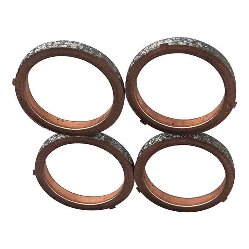 Motorauspuffrohrdichtung for GSXR600 GSX-R600 97-15 GSXR750 96-15 GSXR1000 01-06 GSX1400 02-07 GSR750 11-16(4pcs) von ZQMKQCEK