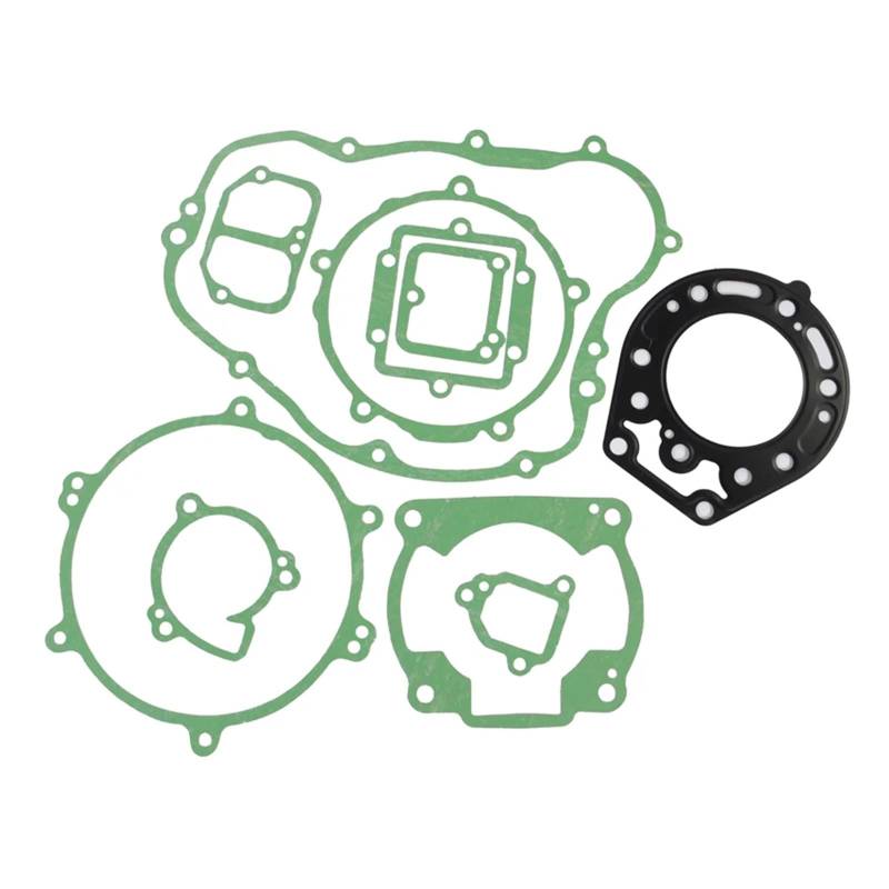Motorrad Motor Kurbelgehäuse Kupplung Abdeckung Zylinder Dichtung Kits Set for KDX200 1995-2006 von ZQMKQCEK