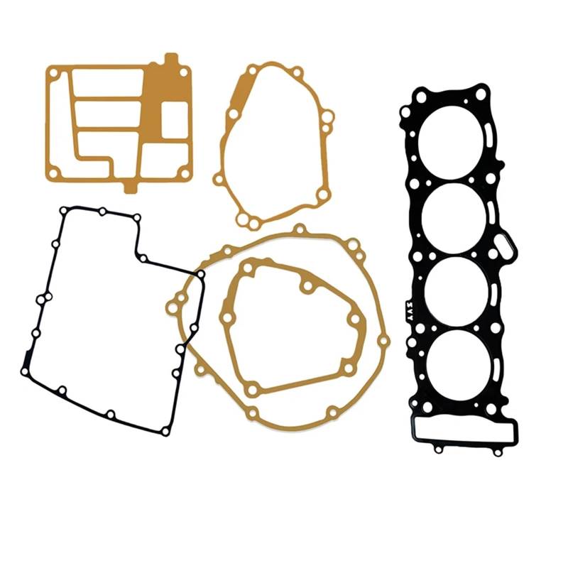 Motorrad Zylinderkopf Generator Kupplung Motor Abdeckungen Dichtung Kits for R1 YZFR1 2007-2008 von ZQMKQCEK
