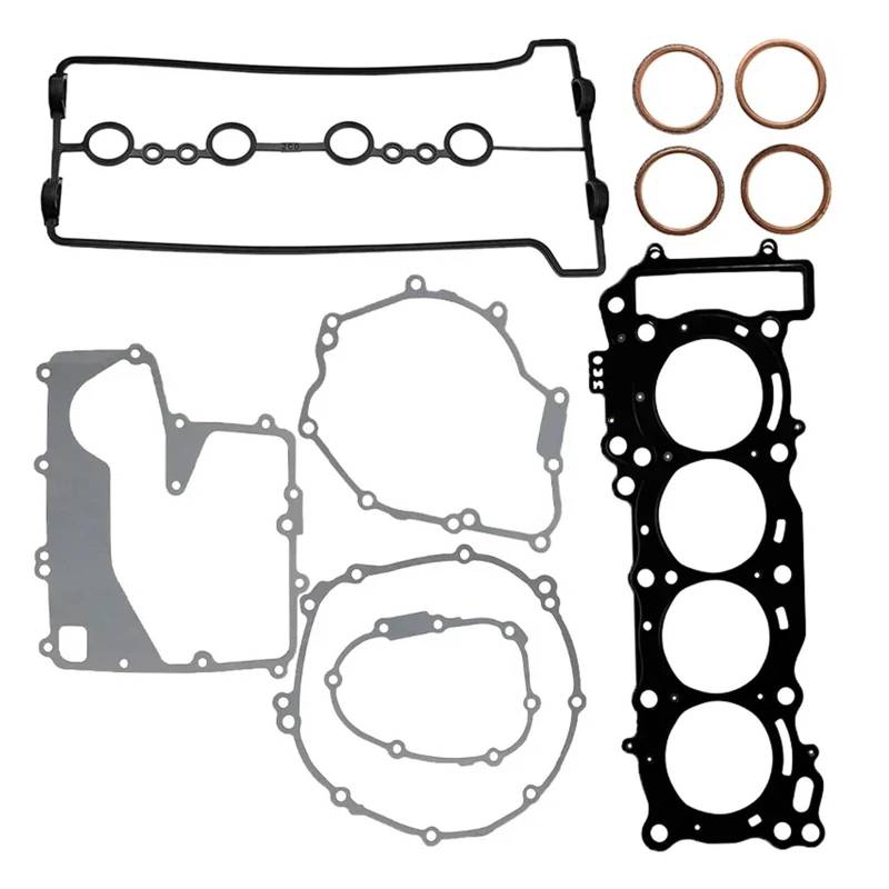 Motorrad Zylinderkopf Kurbelgehäuse Abdeckung Dichtung Kits Set for R6 YZFR6 YZF-R6 2006-2024 2022 2023 von ZQMKQCEK