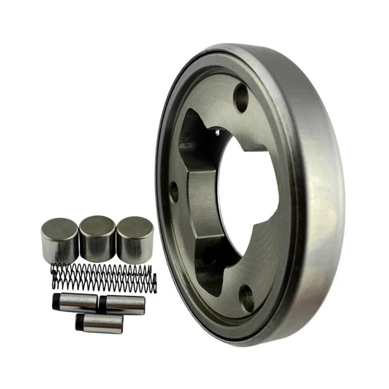Motorrad One Way Bearing Starter Kupplung Getriebe Schwungrad Perlen Rollen Assy for GN250 82-01 GN250E GZ250 Marauder TU250 E(Flywheel and Beads) von ZQYPENOZ