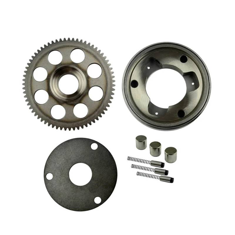 Motorrad One Way Bearing Starter Kupplung Getriebe Schwungrad Perlen Rollen Assy for GN250 82-01 GN250E GZ250 Marauder TU250 E(Starter Clutch Kit) von ZQYPENOZ