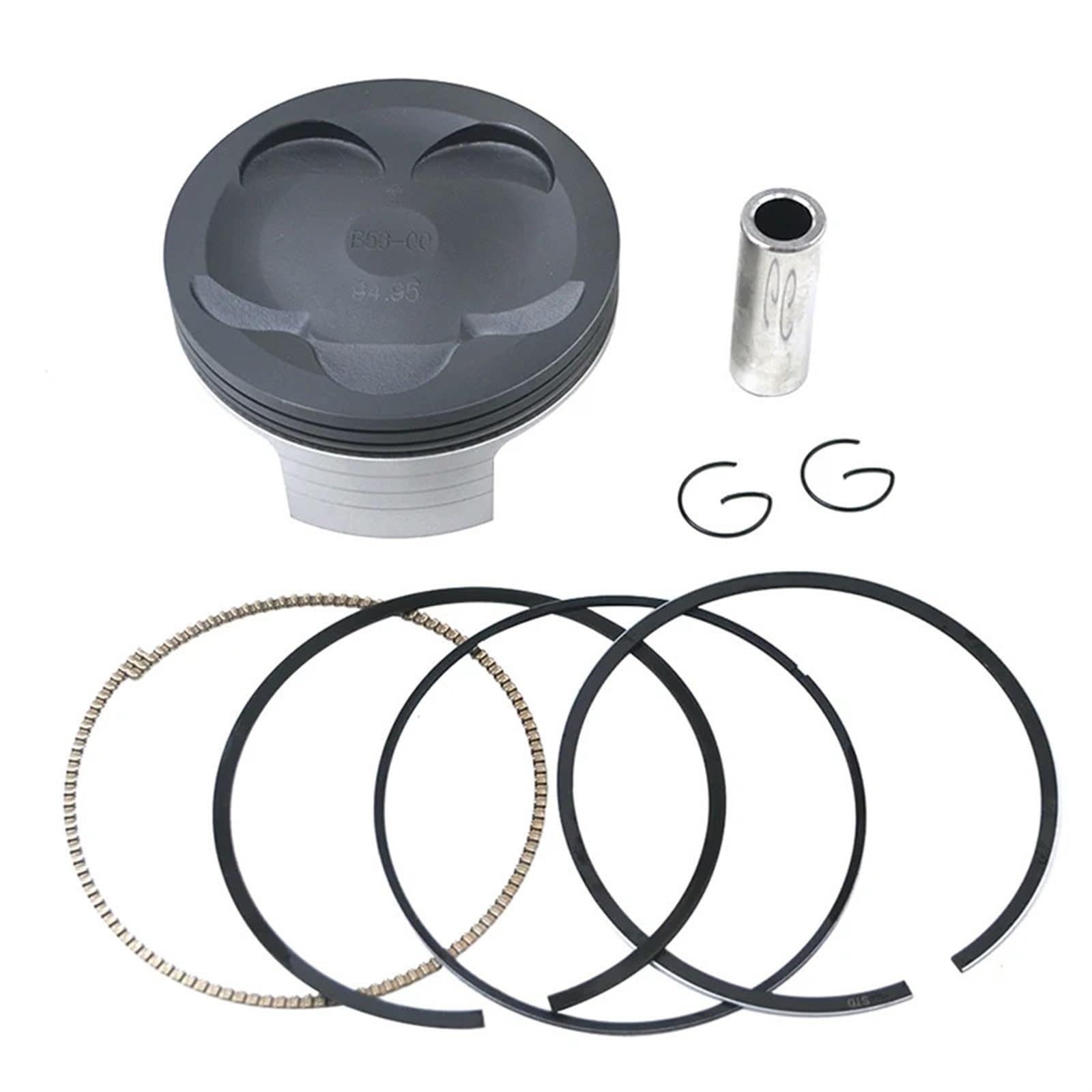 Motorrad STD Bohrungsgröße 95 mm Kolbensatz und Ringe for WR450F 2008–2011 YZ450F 2003–2009 WR YZ 450F 2S2–11631–20 Motorrad STD Bohrungsgröße 95 mm Kolbensatz und Ringe for WR450F 2008–2011 YZ450F 2003–2009 WR YZ 450F 2S2–11631–20 von ZQYPENOZ