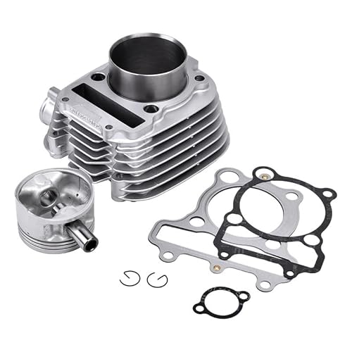 Motorrad Zylinderkopf Überholung Matte Kolben Ringe Dichtung Top End Kit Set Montage for TW225 2002-07 TW 225 29U-11310-01 von ZQYPENOZ
