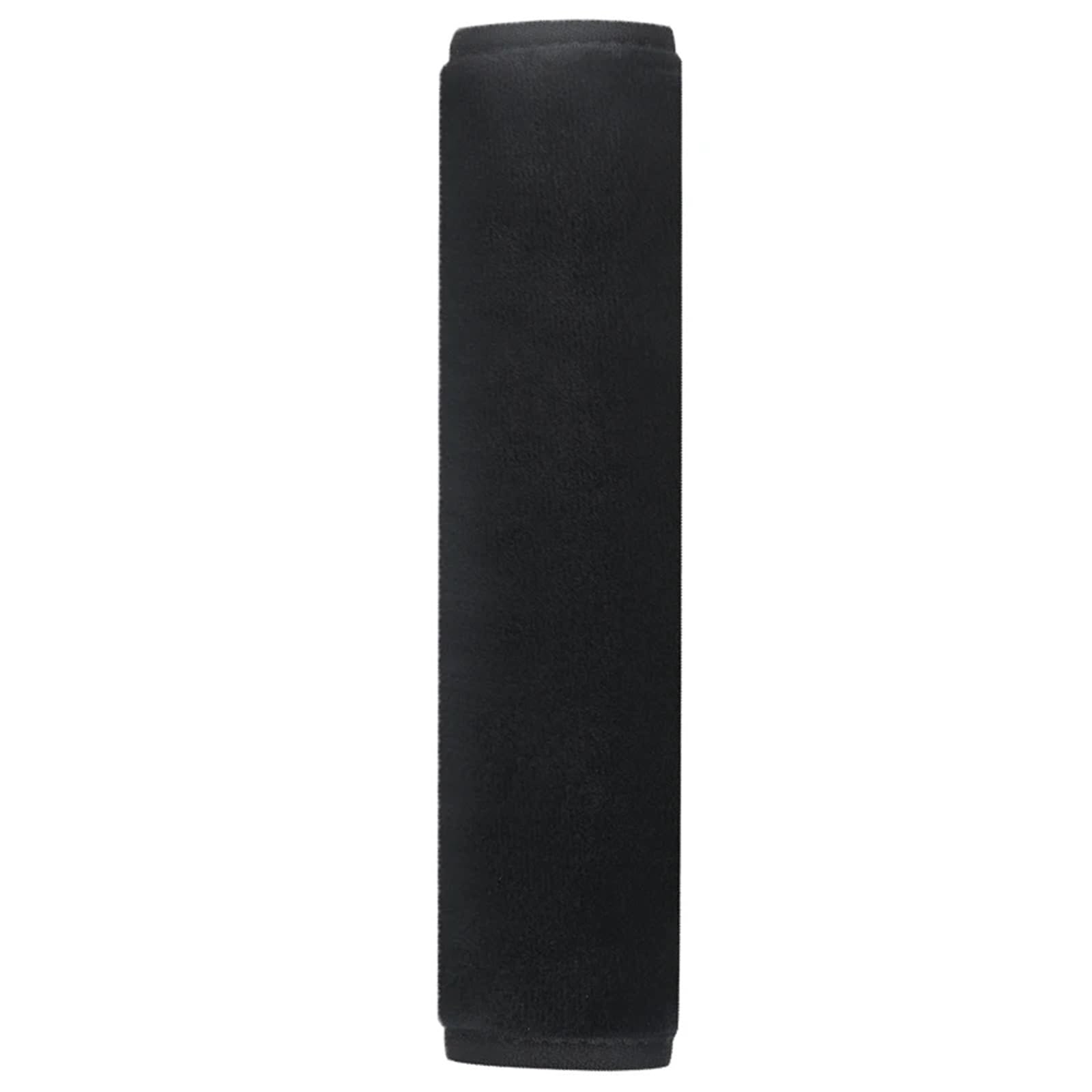Gurtpolster Auto 1/2Pcs Auto Sitz Gürtel Abdeckung Einstellbare Plüsch Auto Sicherheit Gürtel Abdeckung Schulter Pad Weiche Auto Sitz Gürtel abdeckung Auto Zubehör Innen(Black 1pc) von ZRHWSPD