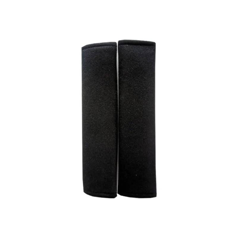Gurtpolster Auto 1 Paar Universal-Autositzgurtpolster, Schultergurtpolster, Kissenbezug, Autogurtschutz, Sicherheitsgurtbezug for Erwachsene und Kinder(Black) von ZRHWSPD