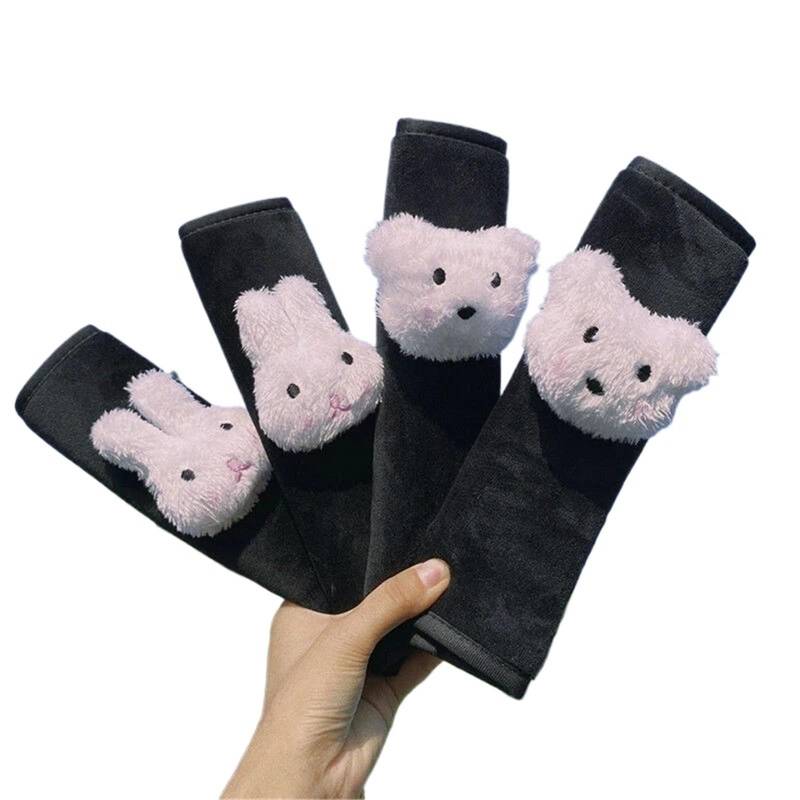 Gurtpolster Auto 1 paar Cartoon Styling Sitz Gürtel Abdeckung Schulter Gurt Harness Nette Wolke Auto Sicherheitsgurt Schulter Pad Schutz Auto Neck unterstützung(6) von ZRHWSPD