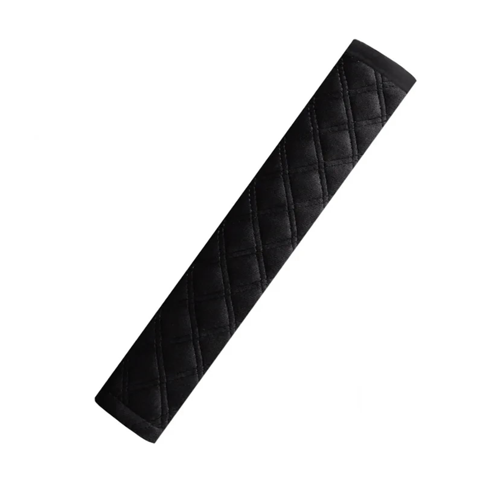 Gurtpolster Auto 1pc Auto Zubehör 50/65/75/85cm Sitz Gürtel Abdeckung Komfort Sicherheit Gürtel Schulter Pad schutz Polsterung Lkw Auto Innen(Black,75cm) von ZRHWSPD