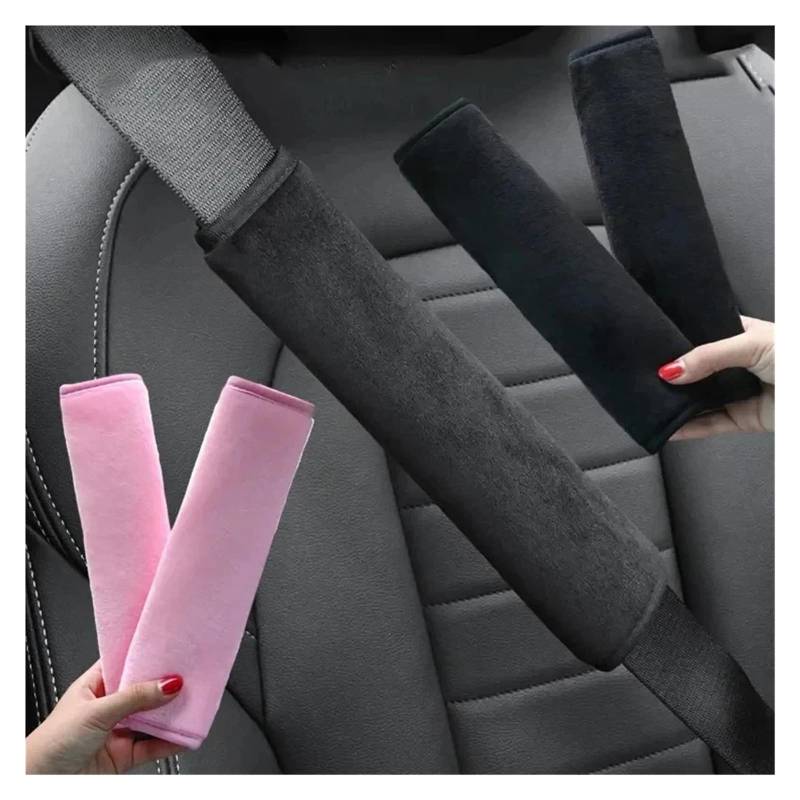 Gurtpolster Auto Auto-Sicherheitsgurt-Abdeckung, Schultergurt-Abdeckungen, verstellbare Sicherheitsgurt-Abdeckung, Auto-Schulterpolster for Erwachsene, Jugendliche, Kinder, Auto-Zubehör(4PCS-Mixed Col von ZRHWSPD
