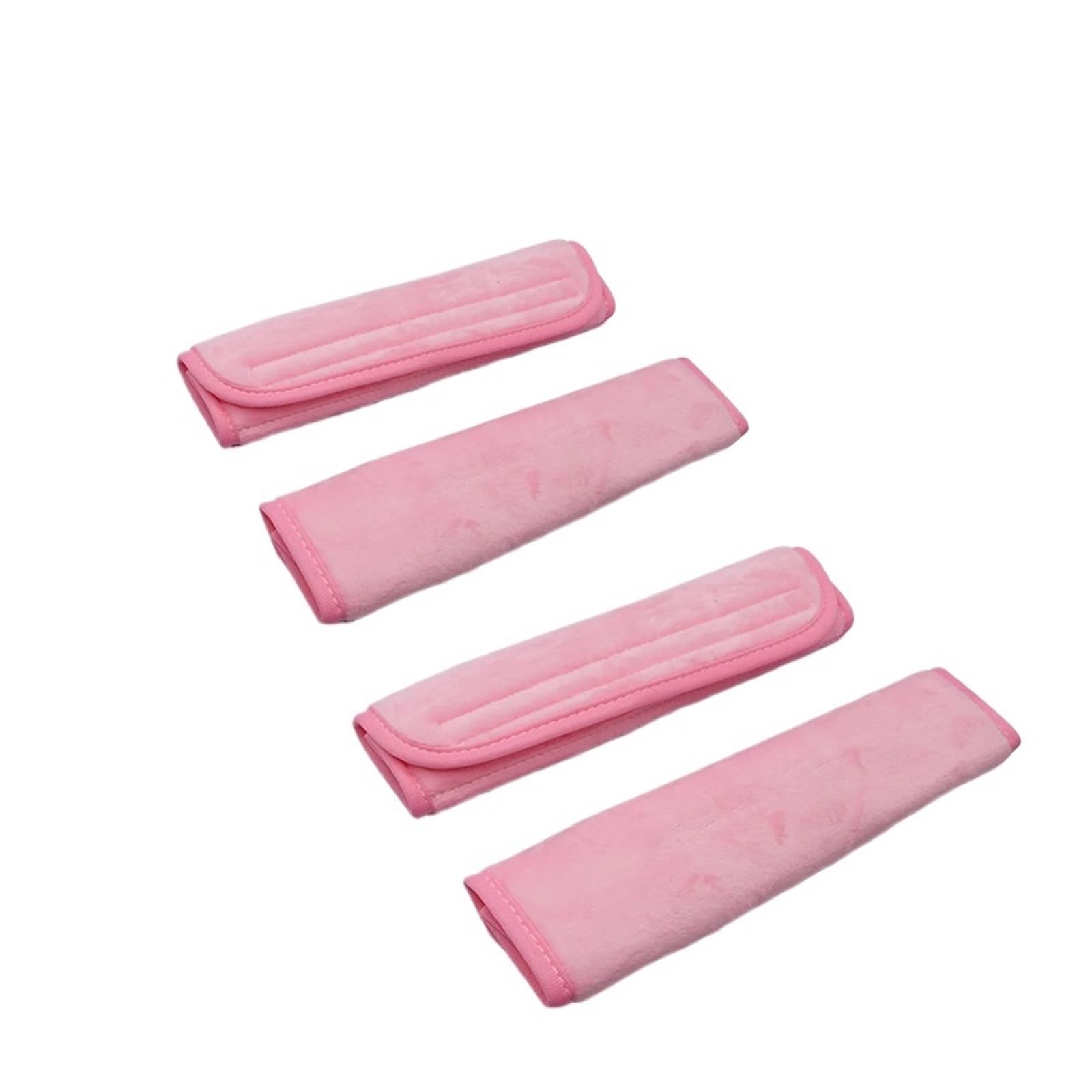 Gurtpolster Auto Auto-Sicherheitsgurt-Abdeckung, Schultergurt-Abdeckungen, verstellbare Sicherheitsgurt-Abdeckung, Auto-Schulterpolster for Erwachsene, Jugendliche, Kinder, Auto-Zubehör(4PCS-Pink) von ZRHWSPD