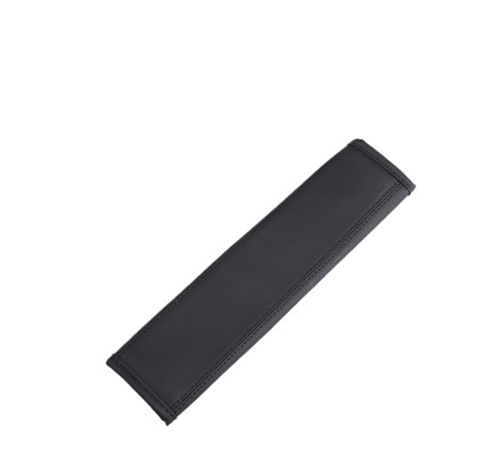 Gurtpolster Auto Auto-Sicherheitsgurtbezug, PU-Leder, verstellbarer Sicherheitsgurt, Schulterpolster, Schutzzubehör(Black 1pc) von ZRHWSPD