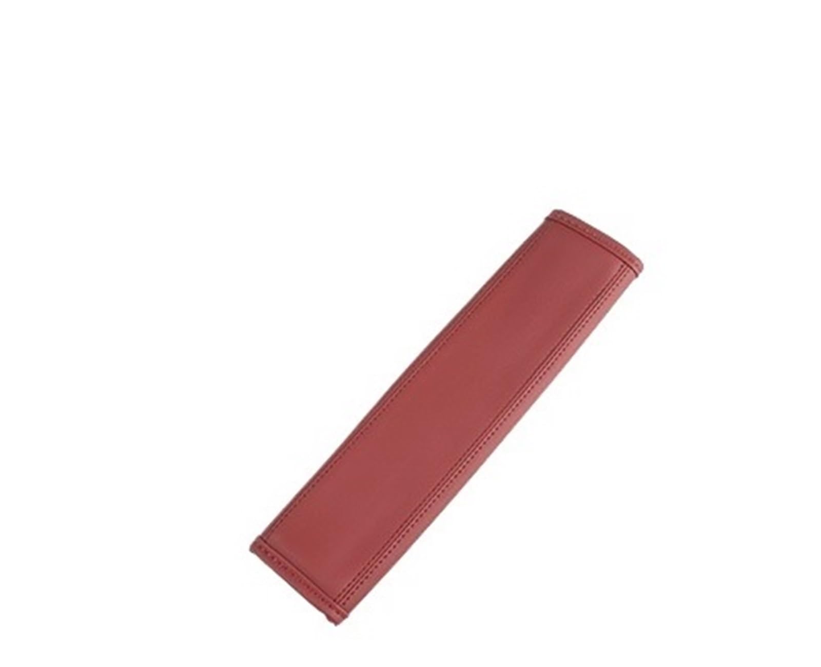 Gurtpolster Auto Auto-Sicherheitsgurtbezug, PU-Leder, verstellbarer Sicherheitsgurt, Schulterpolster, Schutzzubehör(Red 1pc) von ZRHWSPD
