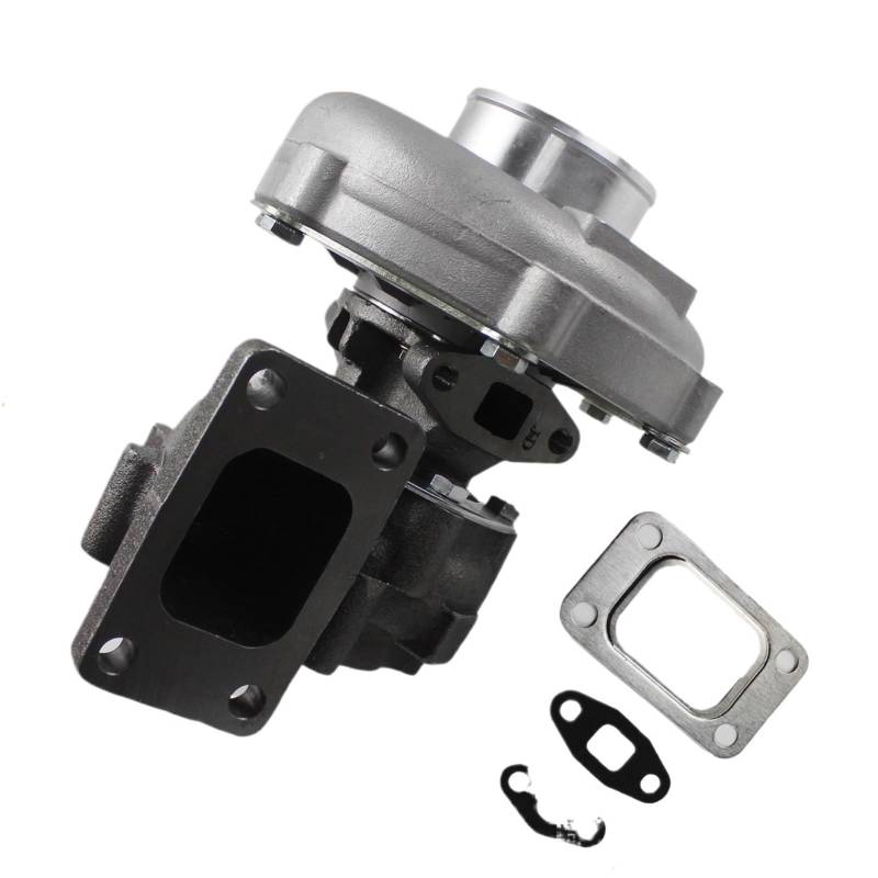 Abgasturbolader 1PC T04E T3/T4 .57 A/R 48,1 TRIM TURBO KOMPRESSOR 400 + HP BOOST BÜHNE III Auto Zubehör Turbocharger Kit von ZRHYRG