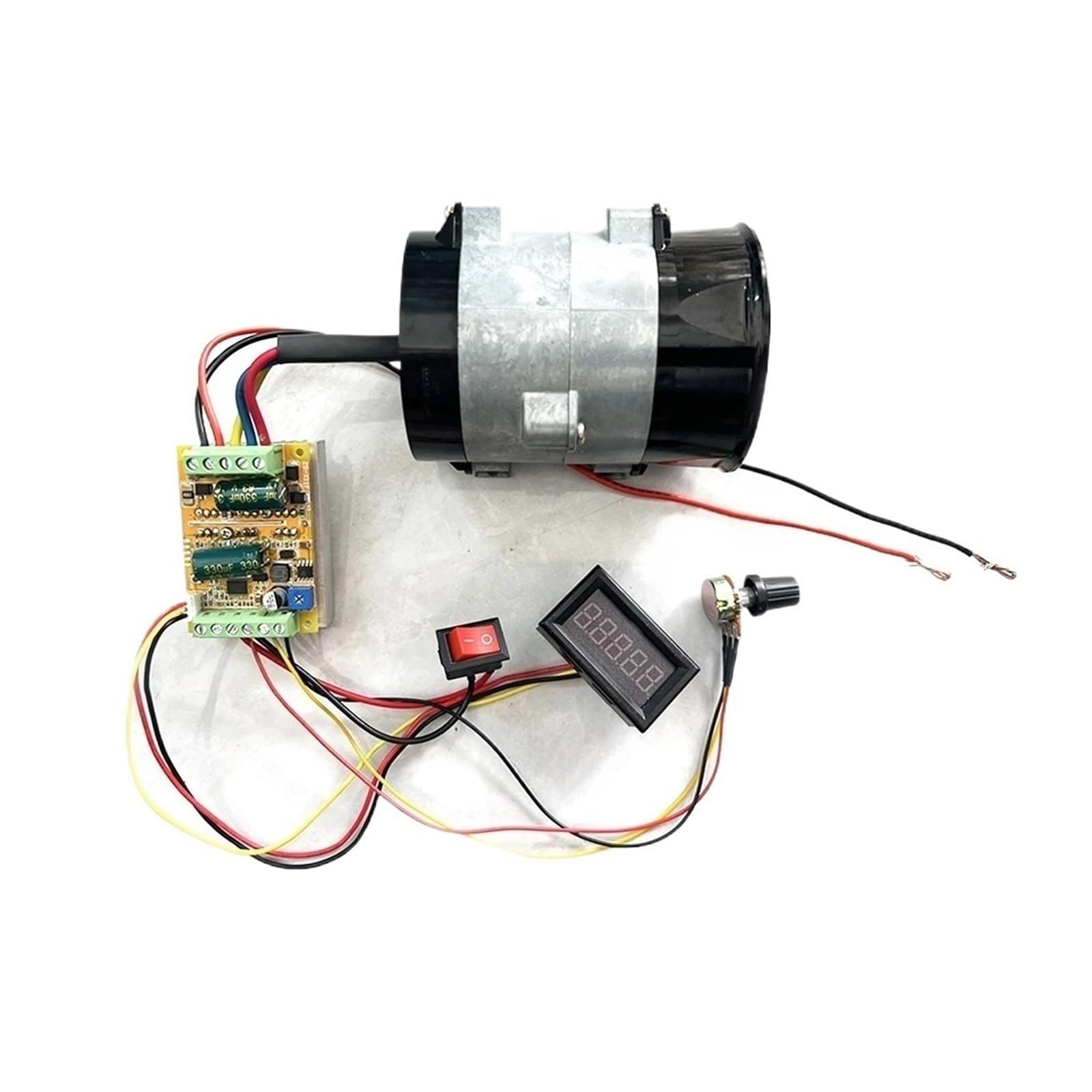 Abgasturbolader 20000 U/min Auto Turbo Fan Air Boost Intake Turbolader mit 5 digitalen LED-roten Drehzahlmesser Turbocharger Kit Abgasturbolader 20000 U/min Auto Turbo Fan Air Boost Intake Turbolader mit 5 digitalen LED-roten Drehzahlmesser Turbocharger Kit von ZRHYRG