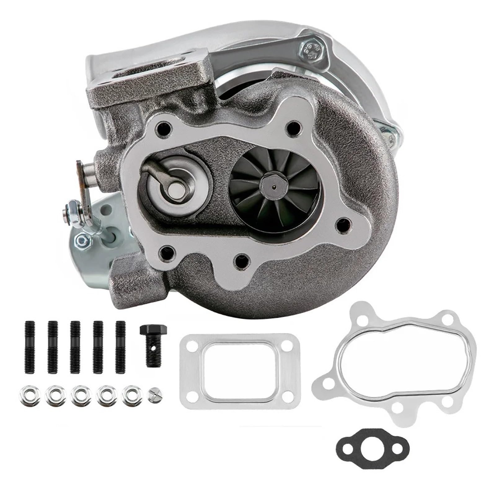 Abgasturbolader Passend für 1,5–2,0 l Billet-Turbolader-Turbine bis zu 400 PS T25 T28 GT25 GT28 GT2871 GT2860 A/R .64 Turbolader Turbocharger Kit Abgasturbolader Passend für 1,5–2,0 l Billet-Turbolader-Turbine bis zu 400 PS T25 T28 GT25 GT28 GT2871 GT2860 A/R .64 Turbolader Turbocharger Kit von ZRHYRG