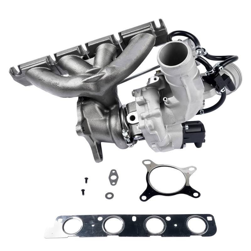 Abgasturbolader Passend für Audi A3 TT, Passend für VW Passat, Passend für Skoda 1.8TSI BYT BZB CDAA CDAB 06J145701 06J145702 AP01 Turbolader Turbocharger Kit von ZRHYRG