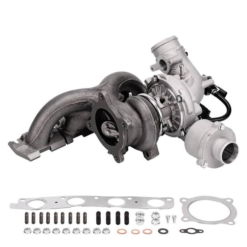 Abgasturbolader Passend für Audi A4 A5 Q5 2.0 TFSI 2009 2010 2011 2012 Quattro 06H145702L 06H145702LV Turbolader Turbocharger Kit von ZRHYRG