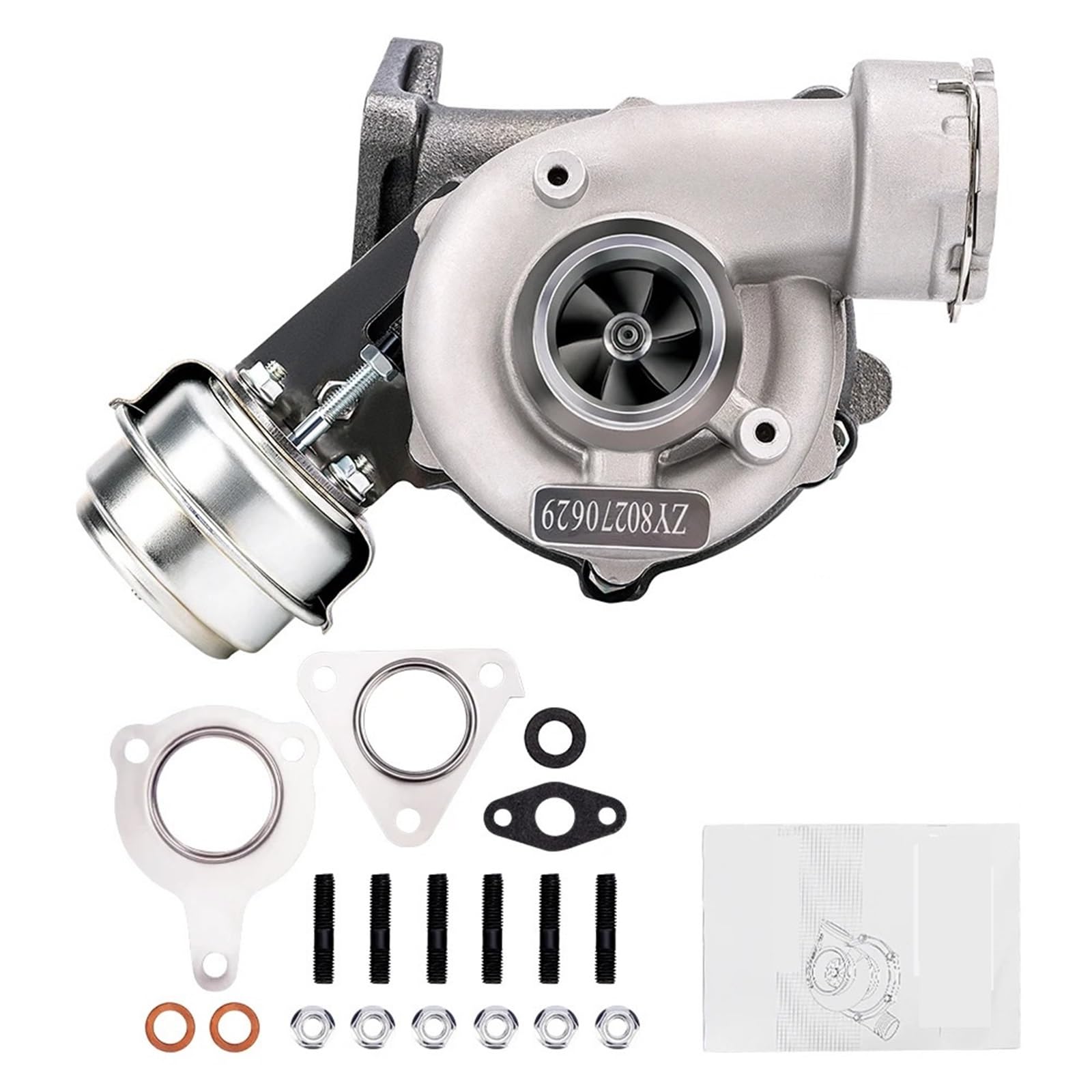 Abgasturbolader Passend für Audi A4 A6, passend für VW Passat B6 2.0 1.9TDI 130 PS + Dichtungen 712077-0001 712077-5001S 717858-1a GT1749V 717858 Turbocharger Kit Abgasturbolader Passend für Audi A4 A6, passend für VW Passat B6 2.0 1.9TDI 130 PS + Dichtungen 712077-0001 712077-5001S 717858-1a GT1749V 717858 Turbocharger Kit von ZRHYRG