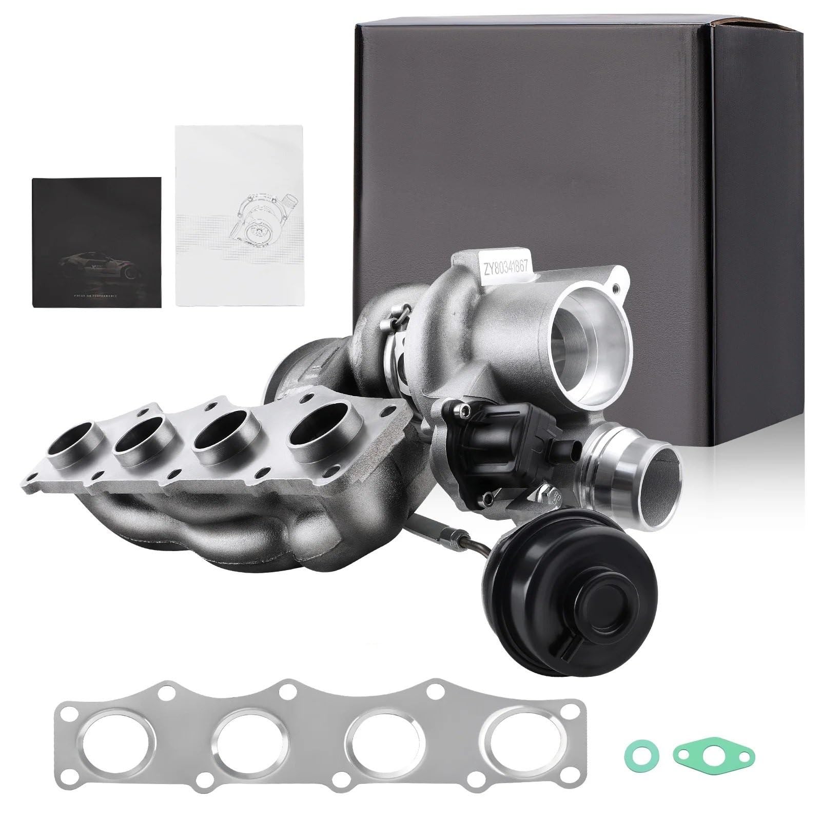 Abgasturbolader Passend für BMW X1 X3 Z4 320i 328i 520i 528i 2,0 L N20B20 Motor 11657635803 7635803 7588938 Turbolader Turbo Turbocharger Kit Abgasturbolader Passend für BMW X1 X3 Z4 320i 328i 520i 528i 2,0 L N20B20 Motor 11657635803 7635803 7588938 Turbolader Turbo Turbocharger Kit von ZRHYRG