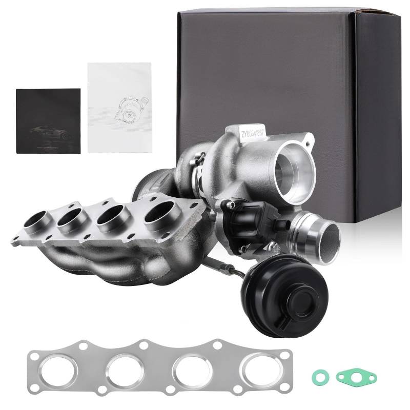 Abgasturbolader Passend für BMW X1 X3 Z4 320i 328i 520i 528i 2,0 L N20B20 Motor 11657635803 7635803 7588938 Turbolader Turbo Turbocharger Kit von ZRHYRG
