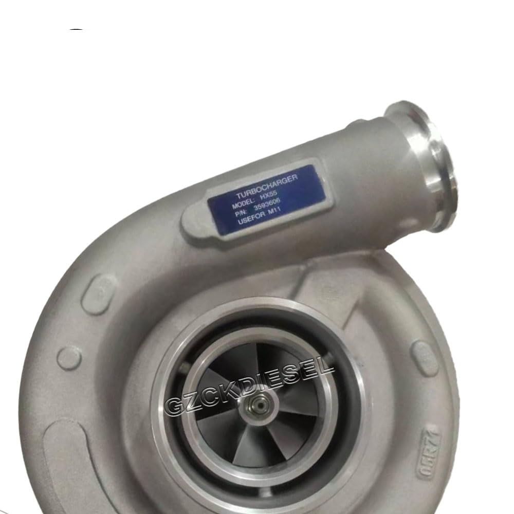 Abgasturbolader Passend für CUMMINS ISM M11 11L HX55 Turbolader 3593606 3593609 3593608 3593607 Turbocharger Kit(3593606) von ZRHYRG