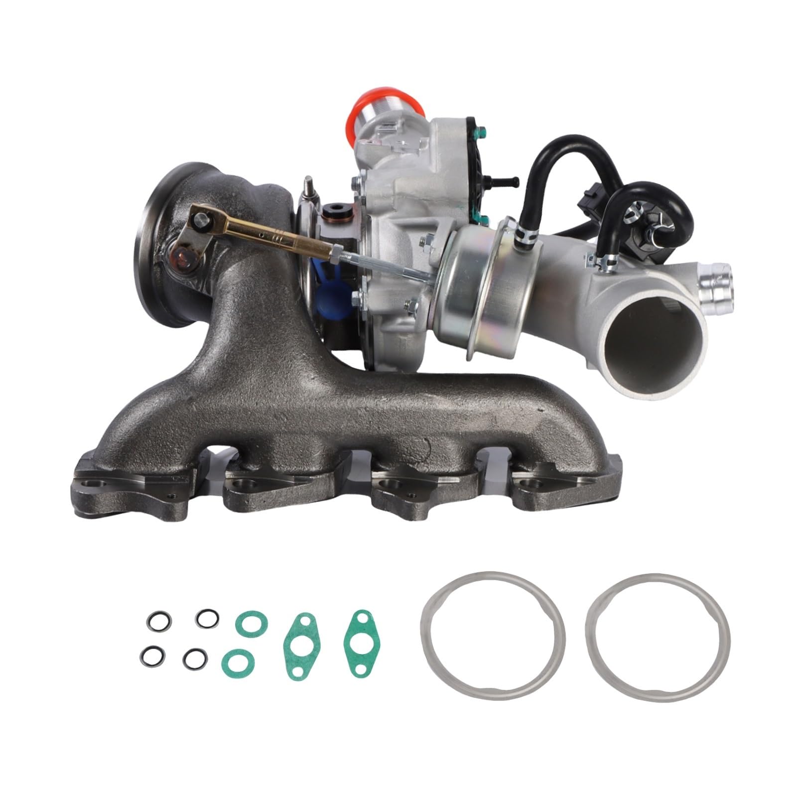 Abgasturbolader Passend für Chevy Cruze Sonic Trax, passend für Buick Encore 1.4L Motor, Autozubehör, Teile, Turbolader 55565353 Turbocharger Kit Abgasturbolader Passend für Chevy Cruze Sonic Trax, passend für Buick Encore 1.4L Motor, Autozubehör, Teile, Turbolader 55565353 Turbocharger Kit von ZRHYRG