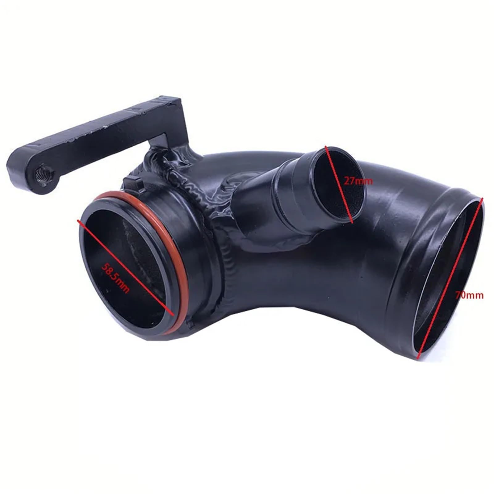 Abgasturbolader Passend für Golf 7 Audi A3 8V S3 S1 TT Leon EA888 Gen3 1.8 Auto-Turbo-Einlass-Auslass-Upgrade-Rohre Turbo-Schalldämpfer Turbocharger Kit(K8-089 58.8mm) von ZRHYRG