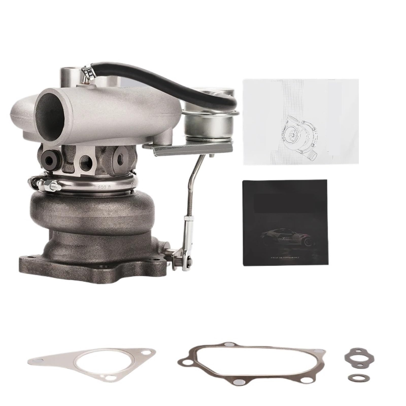 Abgasturbolader Passend für Subaru WRX STI Turbolader, wassergekühlt, Billet TD05H 20G-8 .60 A/R Turbo Turbocharger Kit Abgasturbolader Passend für Subaru WRX STI Turbolader, wassergekühlt, Billet TD05H 20G-8 .60 A/R Turbo Turbocharger Kit von ZRHYRG