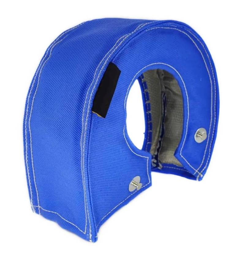 Abgasturbolader Passend für jeden T4 T67 T71 T76 T88 GT40 GT45 T04 T4 Turbolader Fiberglas Turbo Shield Turbo Blanket Hochtemperatur Turbocharger Kit(Blue) von ZRHYRG