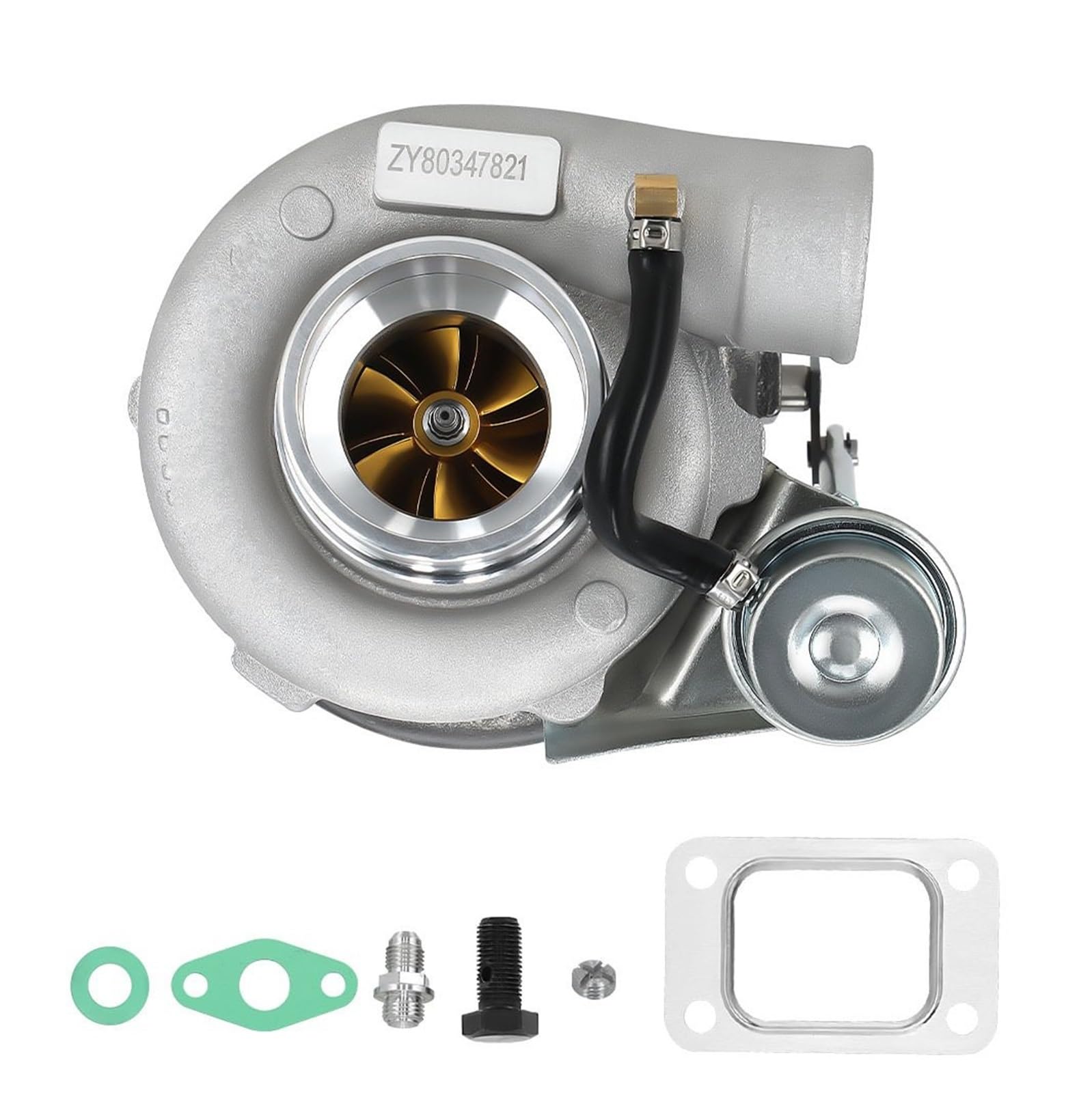 Abgasturbolader T25 T28 Turbo GT2871 GT2860 Doppelkugellager-Rennturbolader mit Wastegate Turbocharger Kit Abgasturbolader T25 T28 Turbo GT2871 GT2860 Doppelkugellager-Rennturbolader mit Wastegate Turbocharger Kit von ZRHYRG