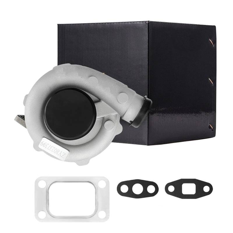 Abgasturbolader Turbolader passend für 1,5–2,5 l .50 A/R T04E T3 T4 0,63 T04e Universal-Turbolader Turbocharger Kit von ZRHYRG