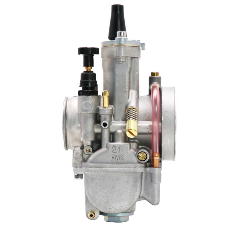 PWK 21 mm Vergaser Motorrad Power Jet Carb Racing Performance Universal für 50 cc bis 100 cc Pit Dirt Bike Motocross Enduro On/Off Road ATV Quad Scooter (21 mm) von ZSDTRP