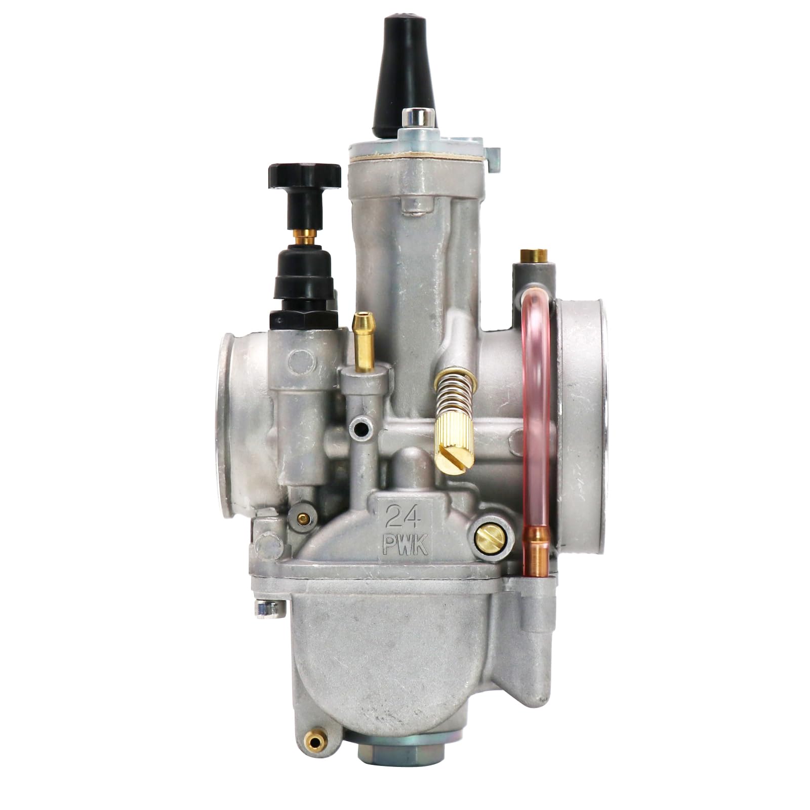PWK 24 mm Vergaser Motorrad Power Jet Carb Racing Performance Universal für 50 cc bis 110 cc Pit Dirt Bike Motocross Enduro On/Off Road ATV Quad Scooter (24 mm) von ZSDTRP