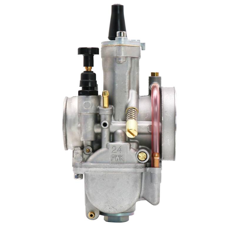 PWK 24 mm Vergaser Motorrad Power Jet Carb Racing Performance Universal für 50 cc bis 110 cc Pit Dirt Bike Motocross Enduro On/Off Road ATV Quad Scooter (24 mm) von ZSDTRP