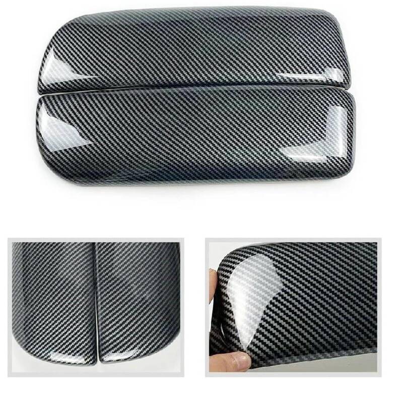 Auto-Innenverkleidungs 2 STÜCKE ABS Central Console Armlehne Box Schutzhülle BM-F15-CFG-027 Für X5 F15 F85 2014-2018 Auto Dekoration Rahmen Trim von ZSGHJA