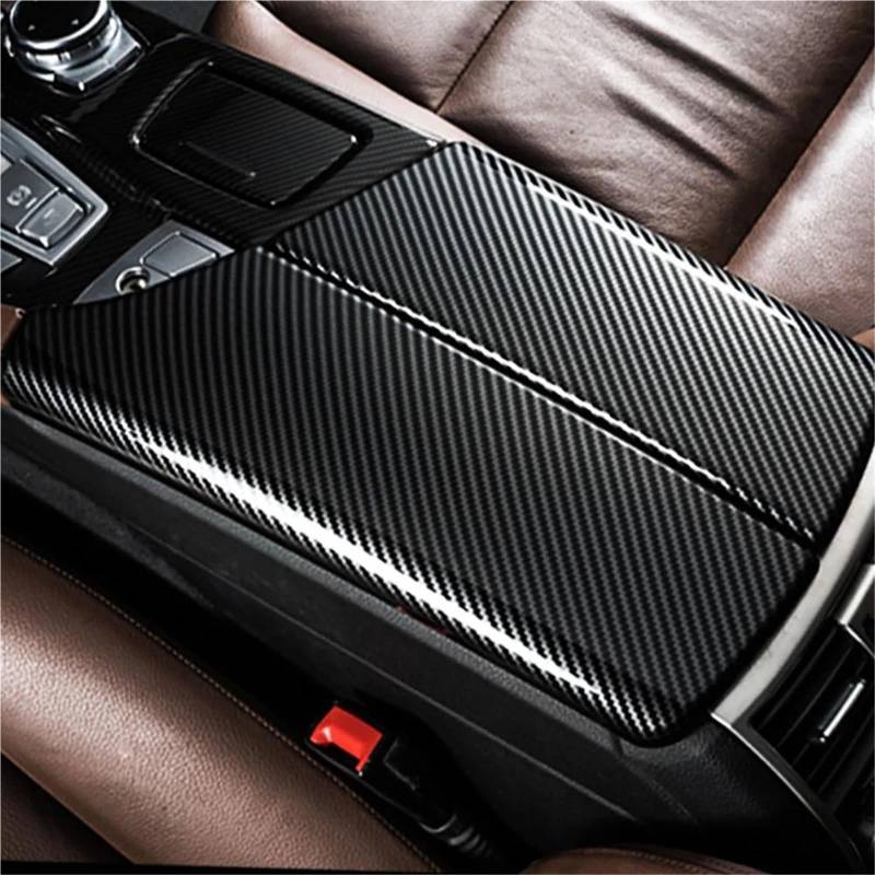 Auto-Innenverkleidungs 2 STÜCKE Auto Mittelkonsole Armlehne Box Abdeckung Trim Für 5er Für F10 F11 520i 528i 530i 535d 535i Auto Dekoration Rahmen Trim von ZSGHJA