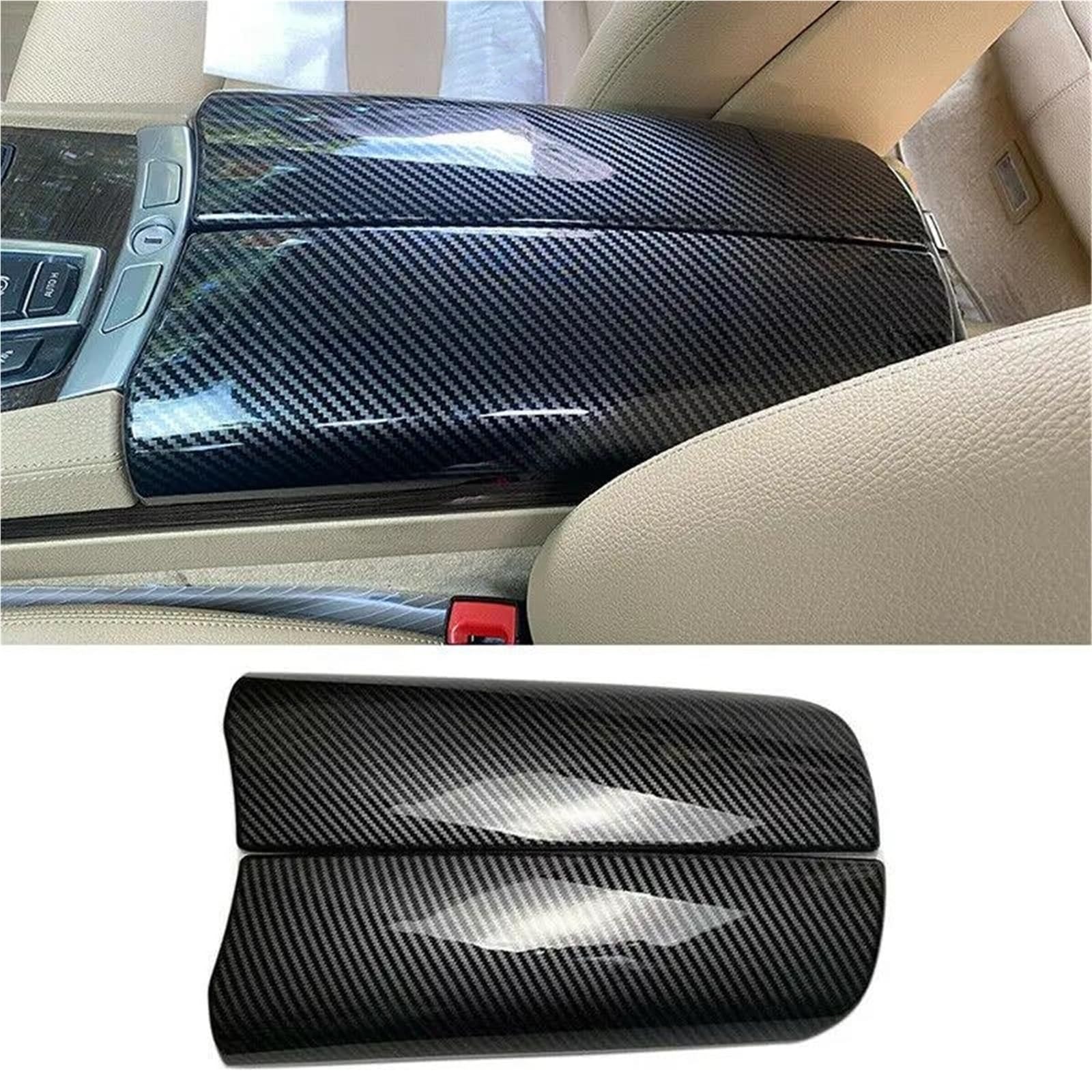 Auto-Innenverkleidungs 2 Stücke Carbon Faser Muster Auto Center Console Armlehne Box Abdeckung Für 7 Serie Für F01 F02 2009-2015 Auto Dekoration Rahmen Trim Auto-Innenverkleidungs 2 Stücke Carbon Faser Muster Auto Center Console Armlehne Box Abdeckung Für 7 Serie Für F01 F02 2009-2015 Auto Dekoration Rahmen Trim von ZSGHJA