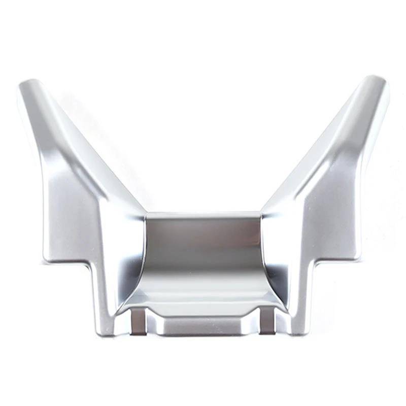 Auto-Innenverkleidungs ABS Auto Center Console Armlehne Box Schalter Panel Abdeckung Trim Für 1 2 Serie Für F40 F44 2020-2024 Auto Dekoration Rahmen Trim(Silber) von ZSGHJA