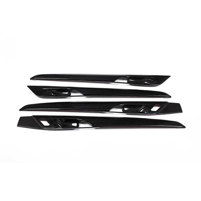 Auto-Innenverkleidungs ABS Auto Innentür Griff Panel Dekorative Abdeckung Trim Für X1 F48 X2 F47 2016-2021 Auto Innen Auto Dekoration Rahmen Trim(Carbon Pattern) von ZSGHJA