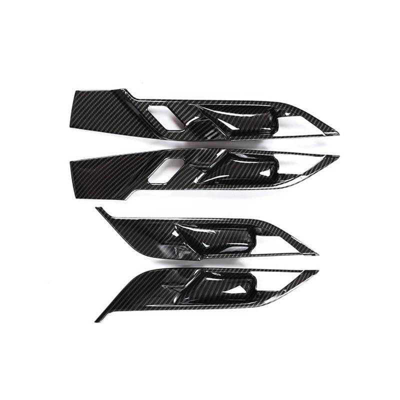 Auto-Innenverkleidungs ABS Auto Innentürgriff Abdeckung Tür Schüssel Schutz Trim Aufkleber Für X1 F48 X2 F47 2016-2021 Auto Dekoration Rahmen Trim(Carbon Pattern) von ZSGHJA