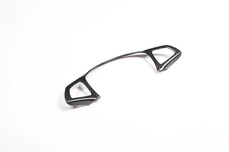 Auto-Innenverkleidungs ABS-Auto-Lenkrad-Dekorationsrahmen-Trimmabdeckung Für Benz Für C GLC E-Klasse Für W205 W213 C200 GLC260 Auto Dekoration Rahmen Trim(Carbon Pattern) von ZSGHJA