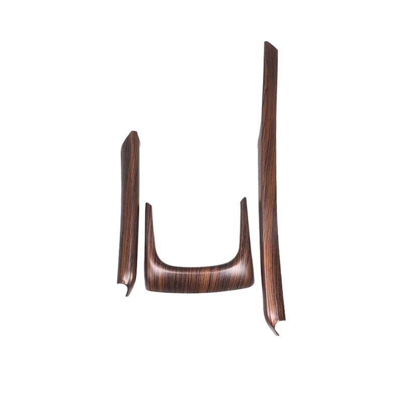 Auto-Innenverkleidungs ABS Auto Zentrale Steuerung Armlehne Box Seite Dekorative Streifen Für X1 F48 X2 F47 2016-2021 Innen Auto Dekoration Rahmen Trim(Pine Wood Grain) von ZSGHJA