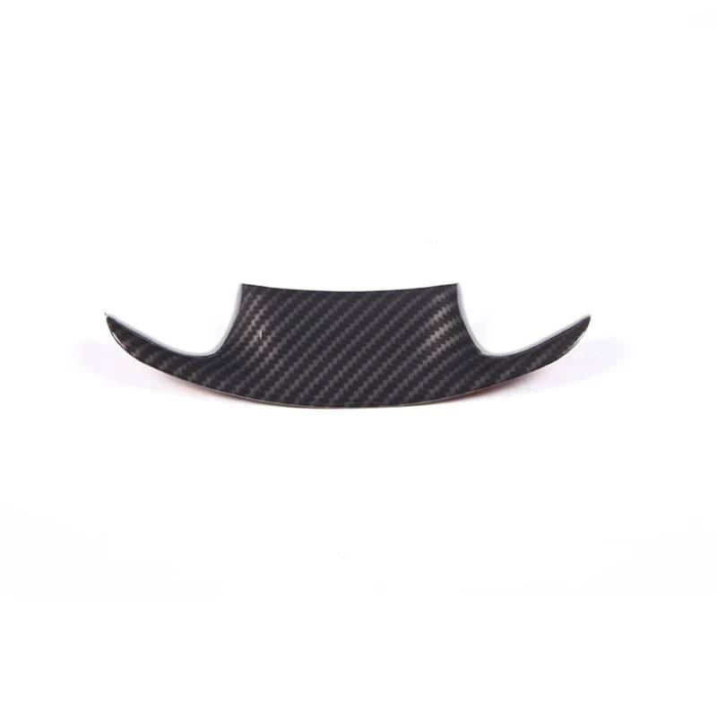 Auto-Innenverkleidungs ABS-Carbonfaser-Muster Lenkrad Unterteil Abdeckung Trim Aufkleber Für Chevy Für Corvette C7 2014-2019 Auto Dekoration Rahmen Trim(Carbon Pattern) von ZSGHJA