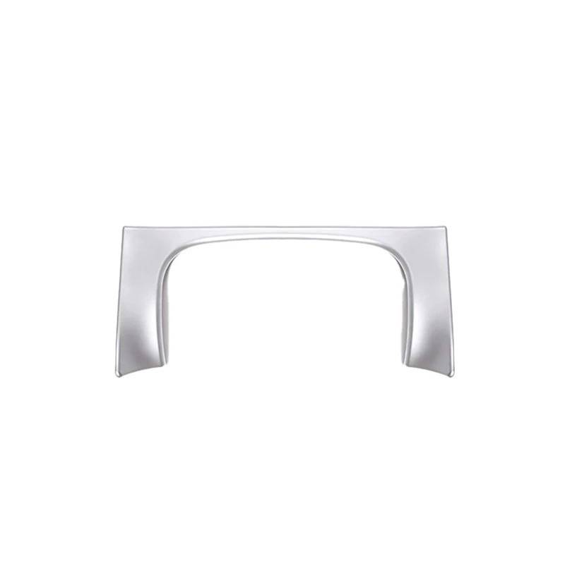Auto-Innenverkleidungs ABS Chrom Armaturenbrett Display Dekoration Rahmen Abdeckung Trim Aufkleber Für Range Für Rover Für Velar 2017-2020 Auto Dekoration Rahmen Trim(Silber) von ZSGHJA