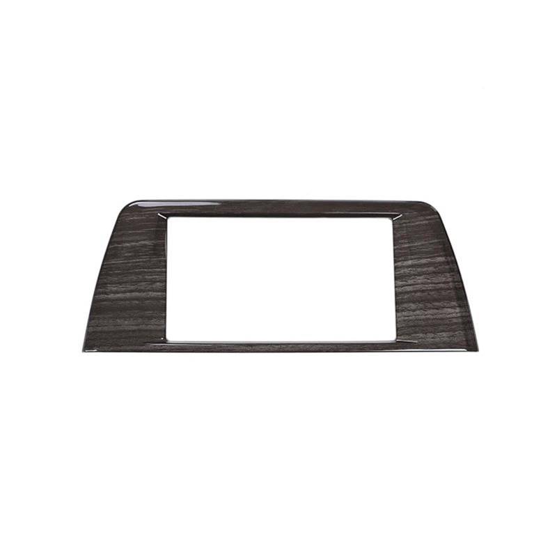 Auto-Innenverkleidungs ABS Für X1 F48 2016-2019 Auto Center Console GPS Navigation Bildschirm Dekoration Rahmen Abdeckung Trim Auto Dekoration Rahmen Trim(Wood grain) von ZSGHJA